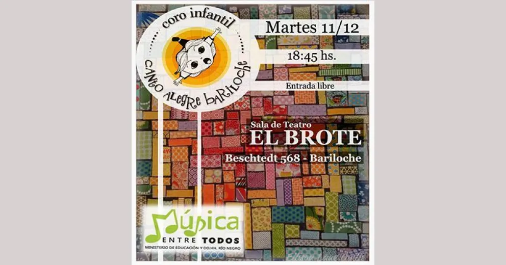 Concierto de fin de año del coro infantil "Canto Alegre"