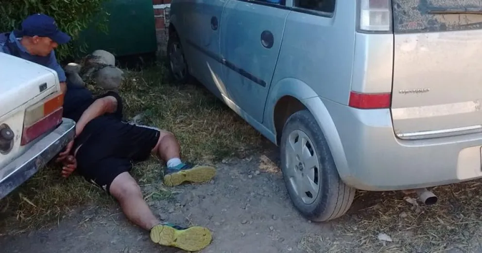 Detuvieron a un hombre que circulaba a bordo de un vehículo robado   