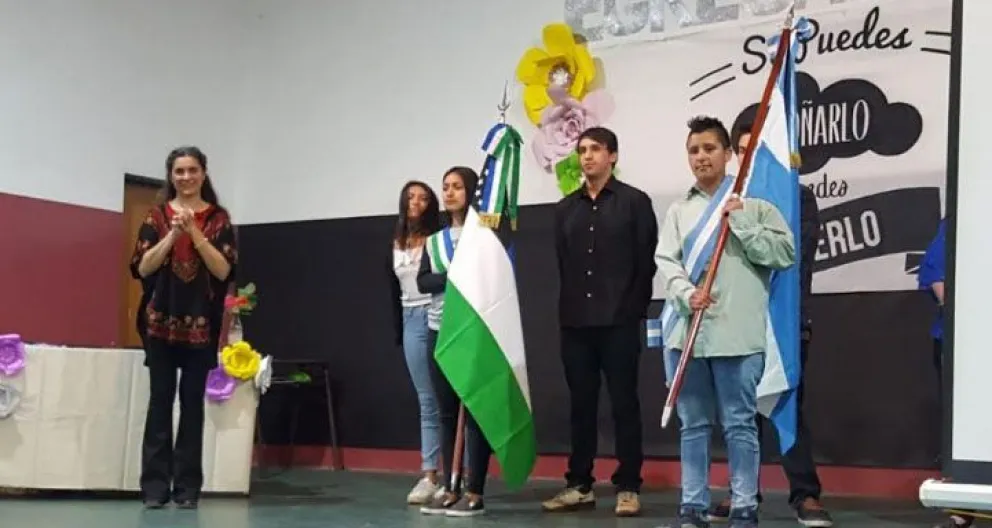 Nehuen, es el primer abanderado del colectivo trans en Bariloche