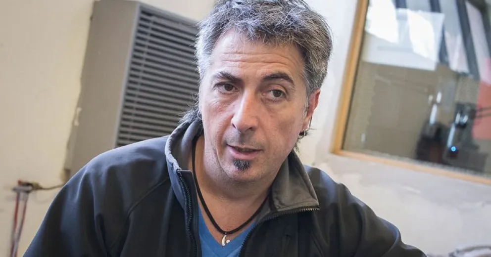 Pablo Suárez, en El Cordillerano.