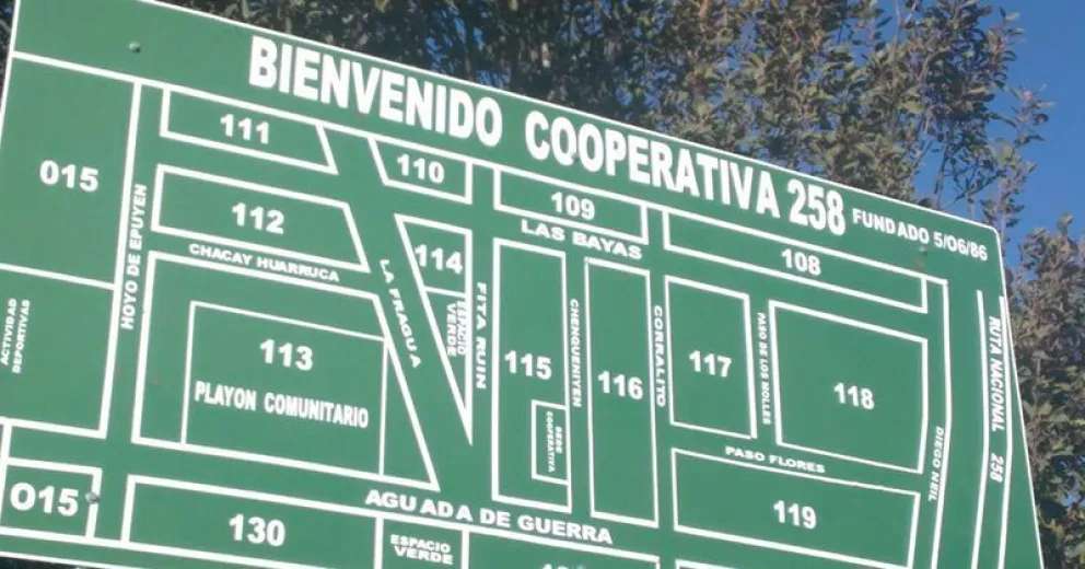 Comenzaron las obras de la red de cloacas en el barrio Cooperativa 258