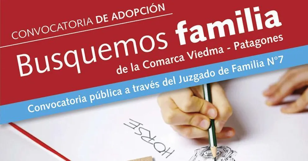 Viedma: dos convocatorias públicas para interesados en adoptar a adolescentes