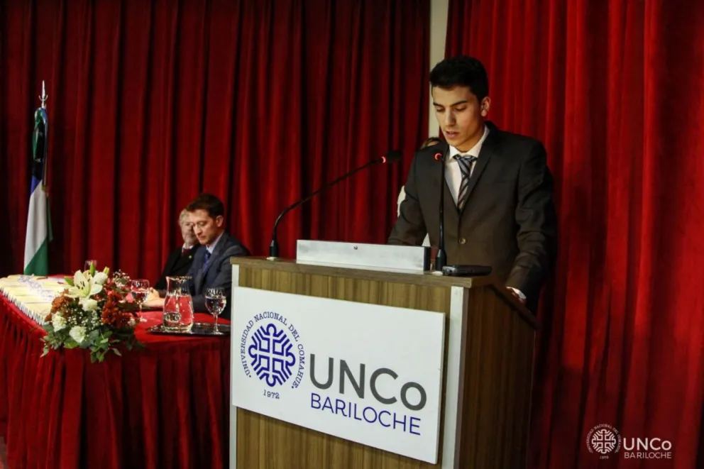 Cálido acto de colación en la UNCo Bariloche