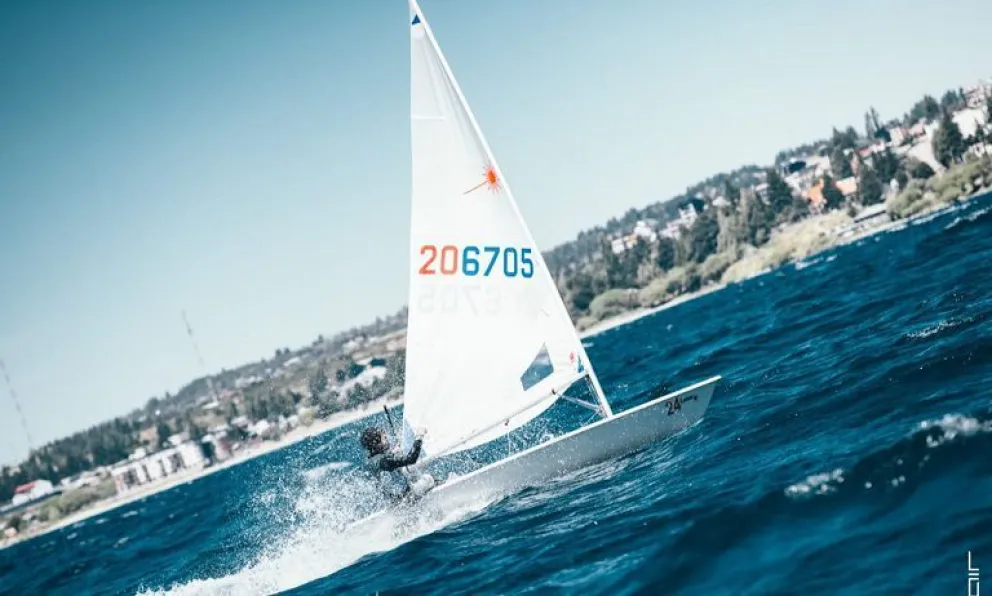 Excelente jornada del Campeonato Argentino de Laser