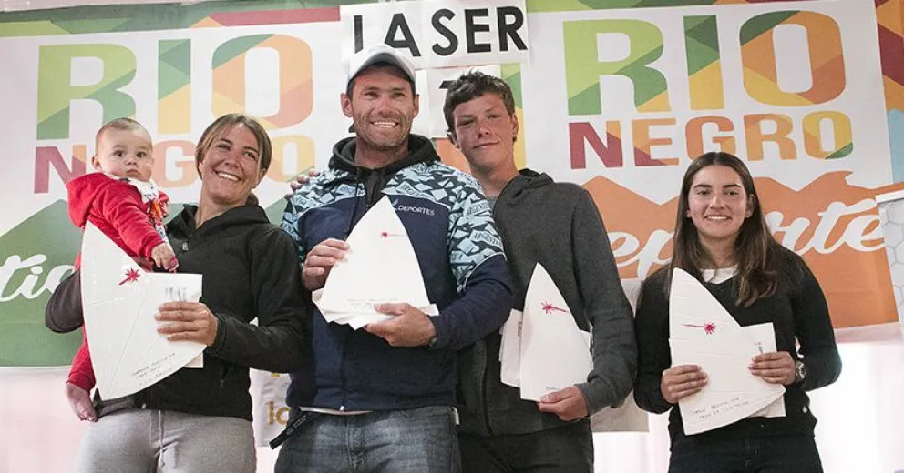 Gran cierre para el Campeonato Argentino de Laser en Bariloche