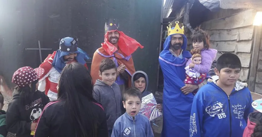 El merendero La Reserva recibió a los Reyes
