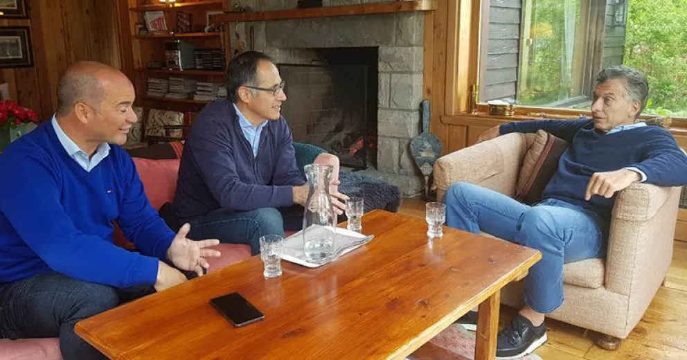 Sergio Wisky fue recibido por el presidente Mauricio Macri