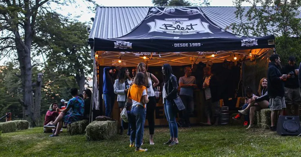 La cerveza de Blest también se puede disfrutar en Hostería El Condado