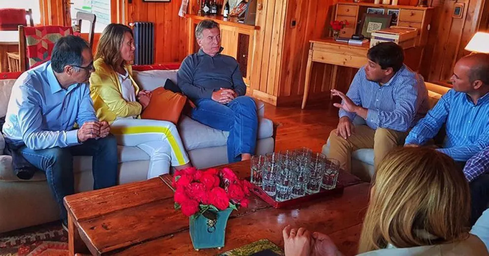 Por segunda vez en la semana, Wisky se reunió con Macri