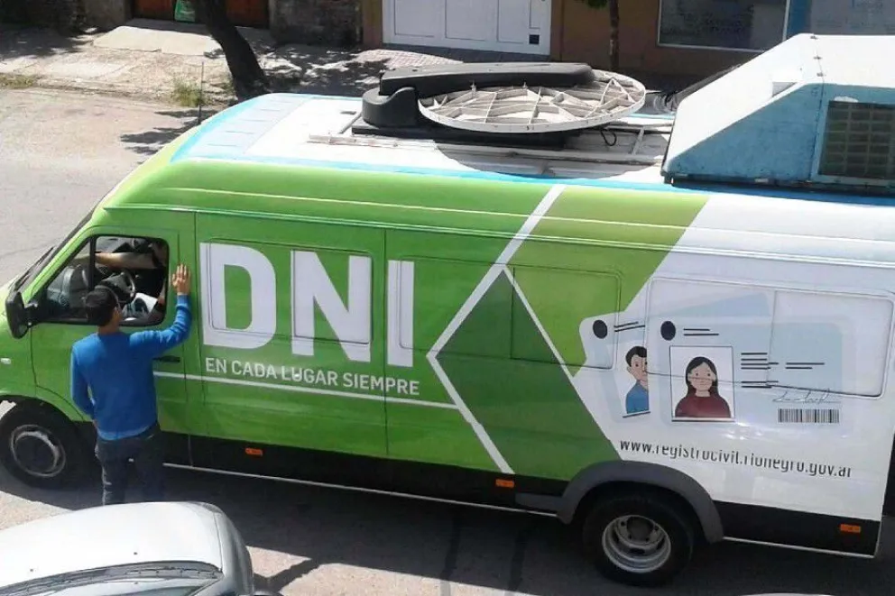 El Registro Civil Móvil hará trámites en cuatro puntos de Bariloche