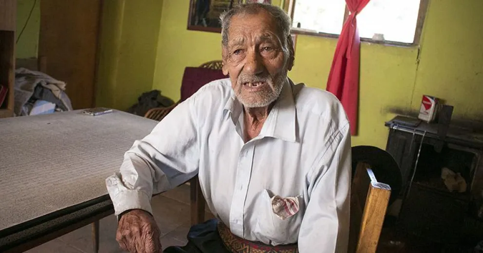Celestino Quijada, hachero y un símbolo de trabajo y esfuerzo