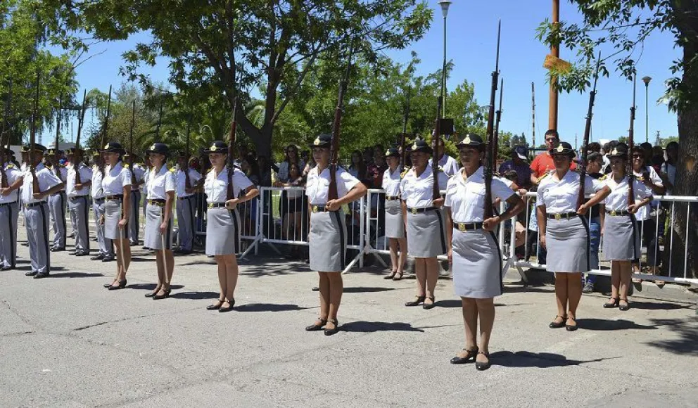 Por primera vez en la historia de la Policía de Río Negro, tres mujeres integran la Plana Mayor   