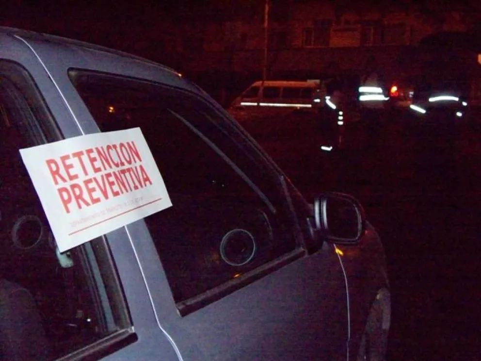 20 autos retenidos por alcoholemia positiva