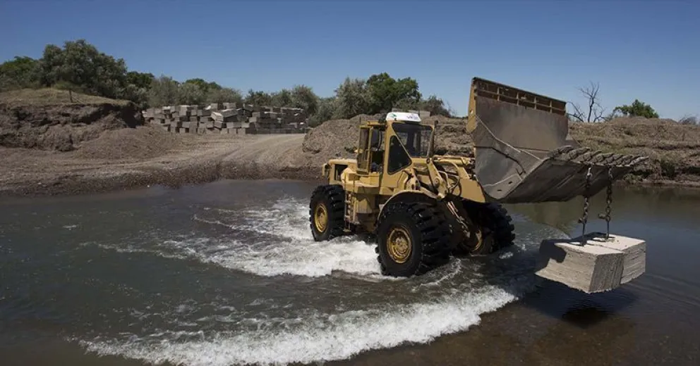 El Plan Castello permitirá tener más disponibilidad de agua para 20 mil hectáreas de Valle Medio   