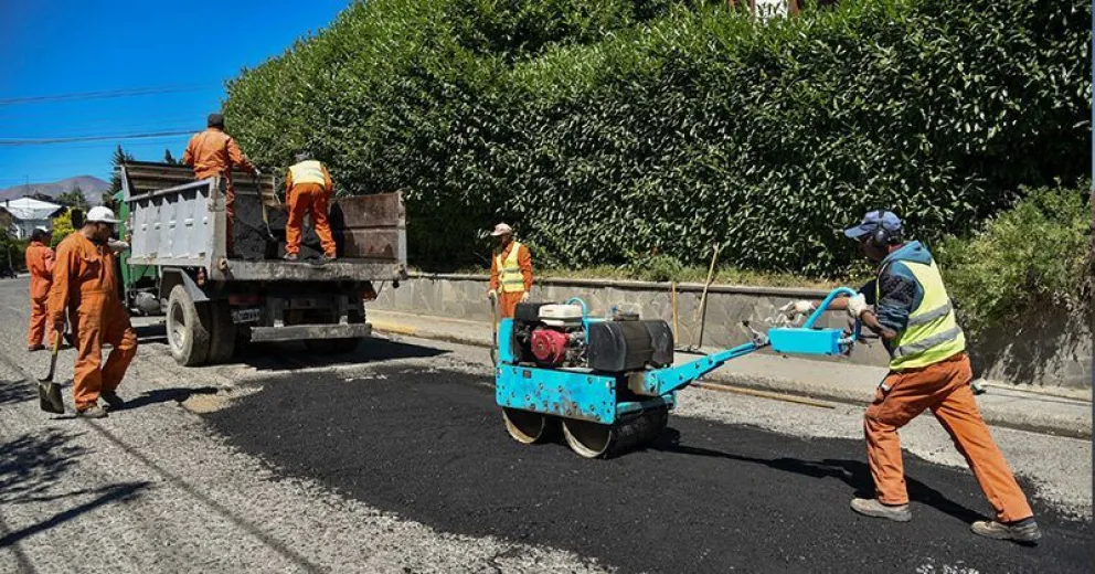 Avanza la reparación de calles en el Centro