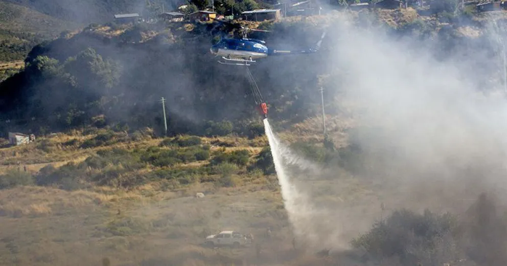 Tres focos de incendio se registraron ayer por la tarde