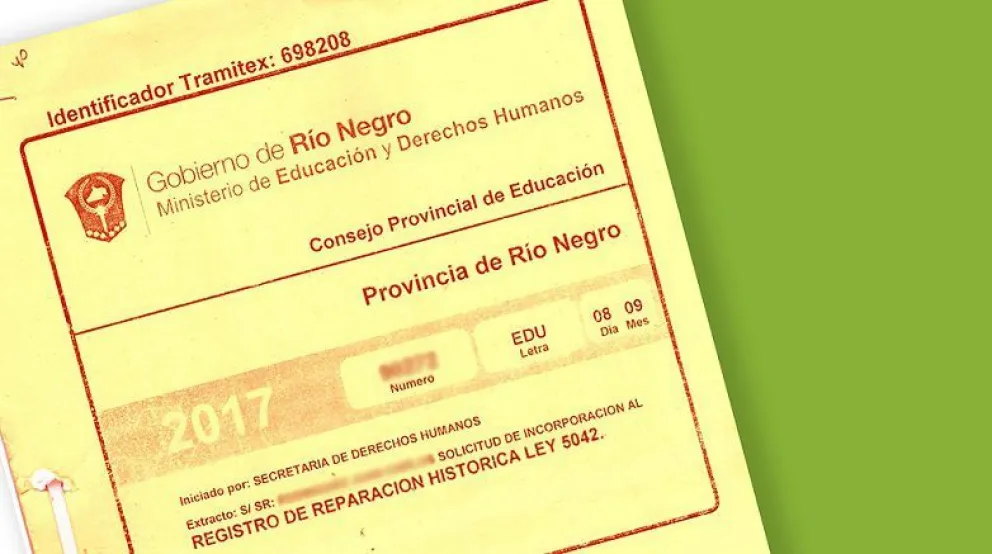Río Negro inició el pago en efectivo de la Reparación Histórica a los cesanteados durante la dictadura