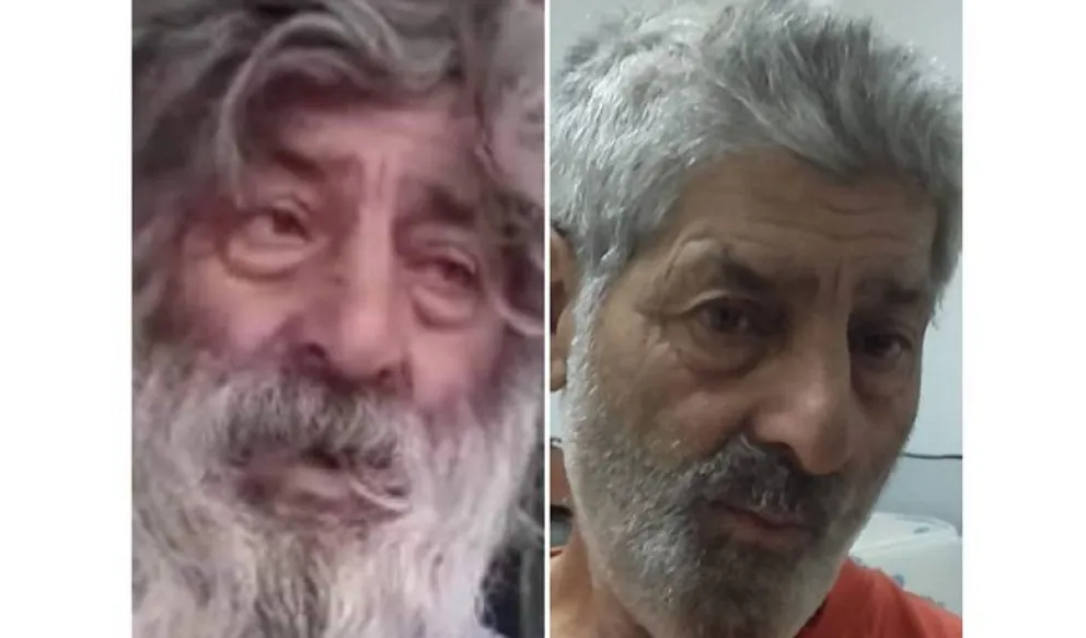 Limpiaron el predio de Argentino Aranea  y le hicieron un chequeo médico