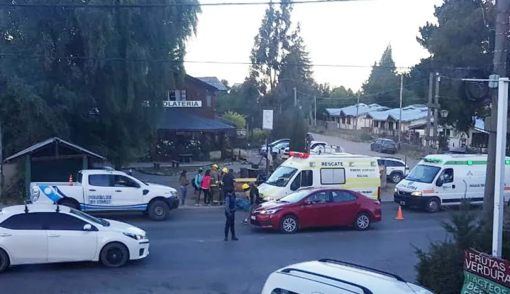 Una mujer fue atropellada en Bustillo