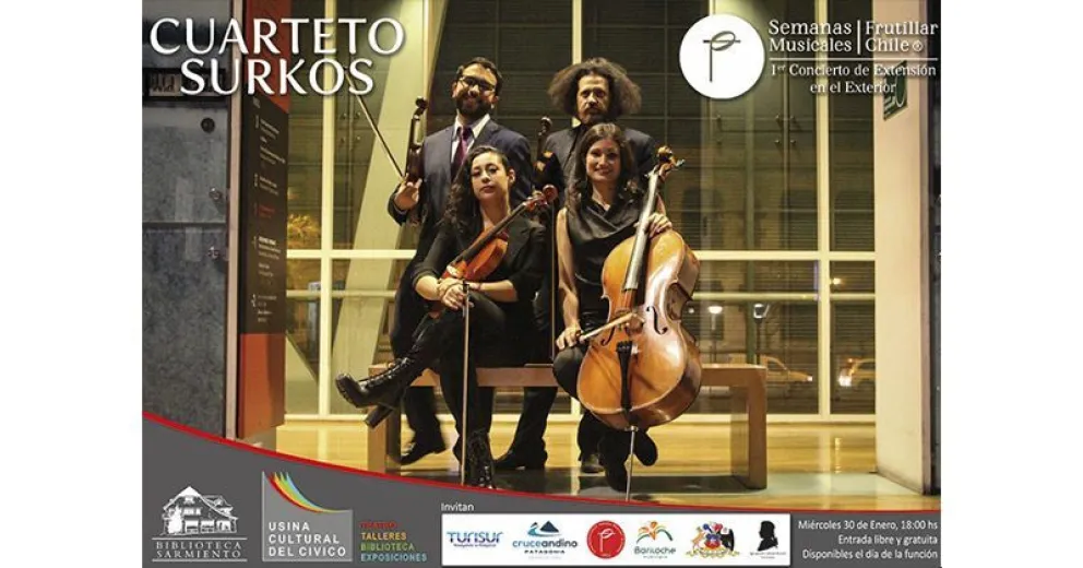 Este miércoles en la Biblioteca Sarmiento: “Semanas Musicales de Frutillar”
