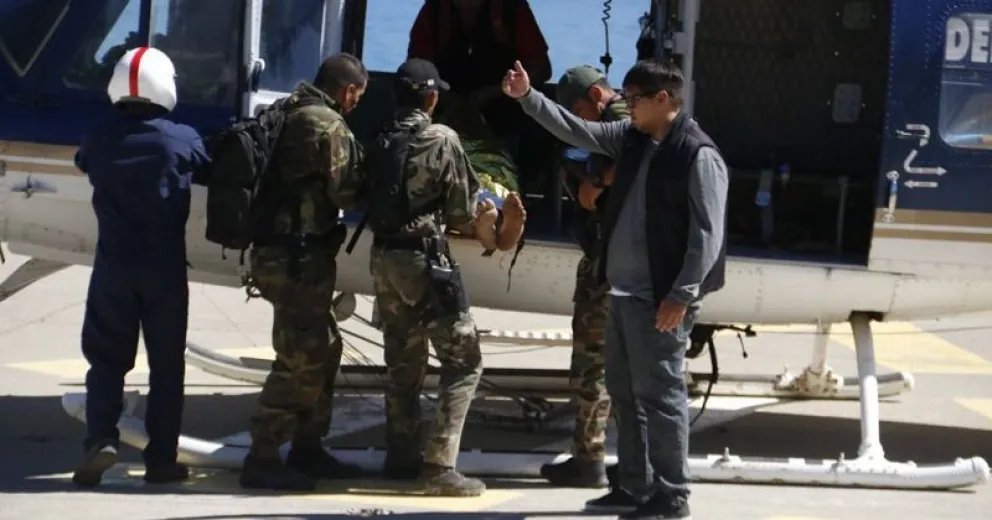 El femicida Mariano Cordi llegó en helicóptero a la ciudad
