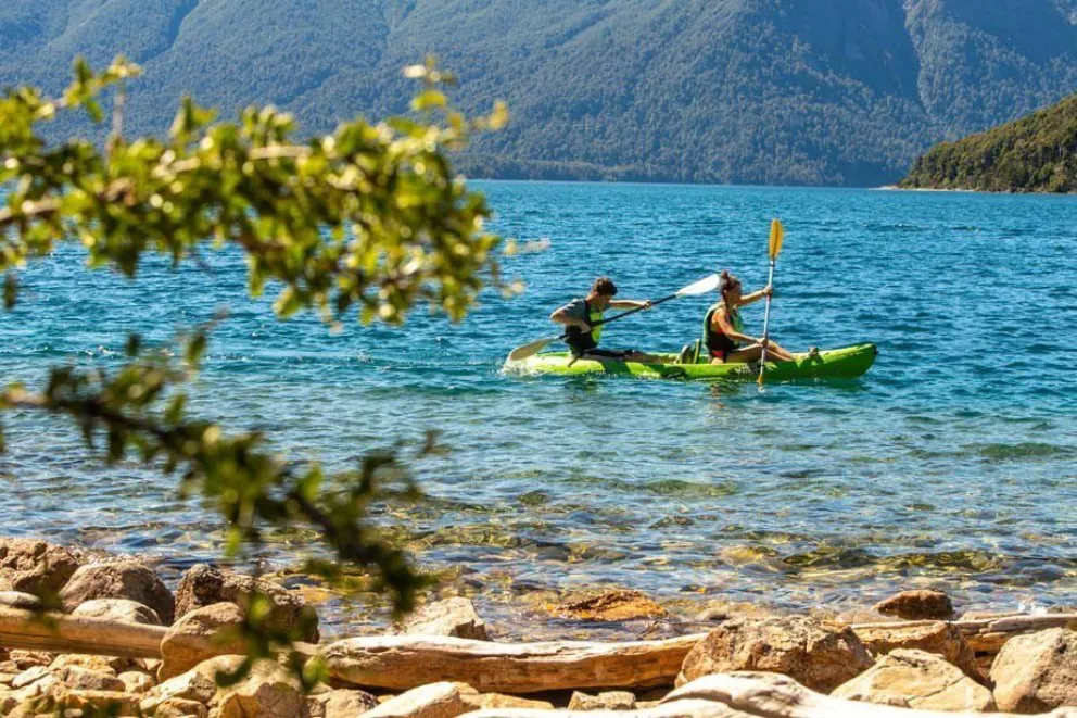 Bariloche, una aventura que también se vive en el agua