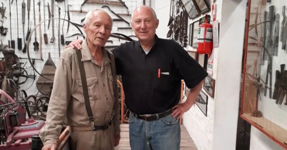 Falleció el último viernes en Nono, a los 90 años, el creador y fundador del Museo Rocsen