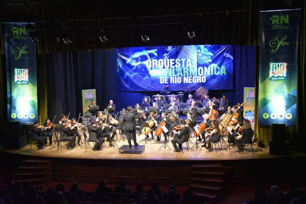 Este sábado se presenta la Filarmónica de Río Negro en Bariloche  