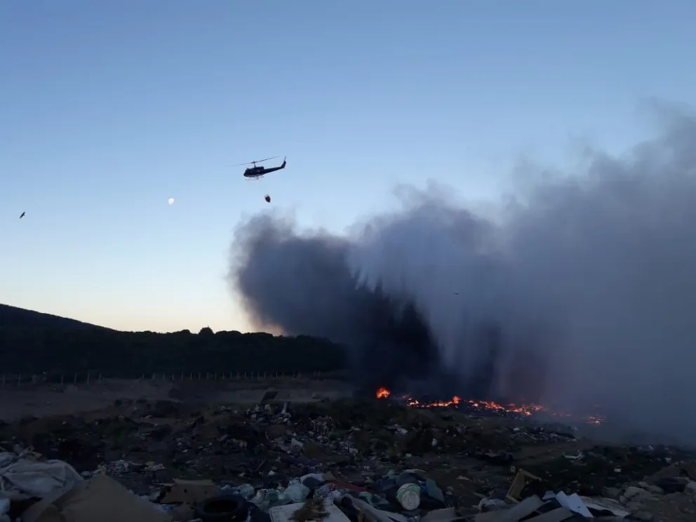 Detuvieron al presunto autor de dos focos de incendio en el cerro Carbón