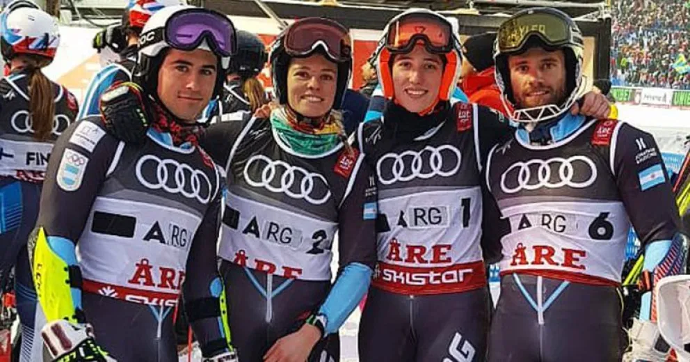 Buena participación de los barilochenses en el Mundial de Esquí Alpino