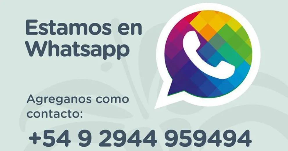 El municipio sumó el servicio de mensajería Whatsapp para consultas