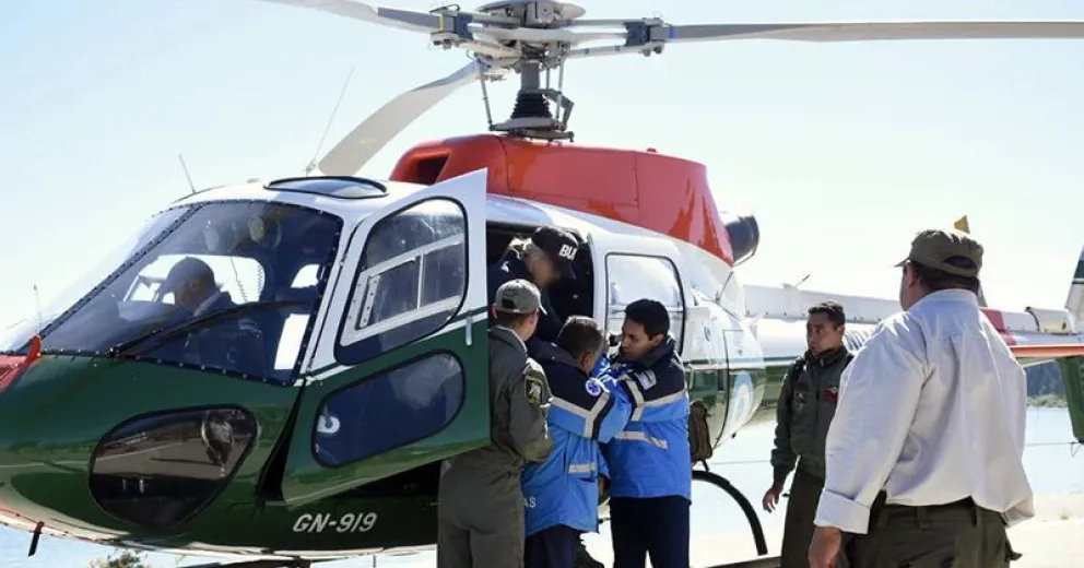Rescatan a una turista que se había lesionado al descender del cerro Tronador