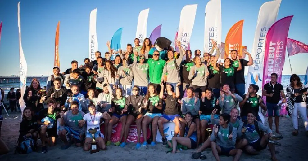 Batacazo rionegrino en los Juegos de Playa 2019