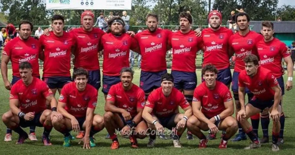 Un pibe del Dina Huapi Rugby Club debutó en la Primera de Pucará