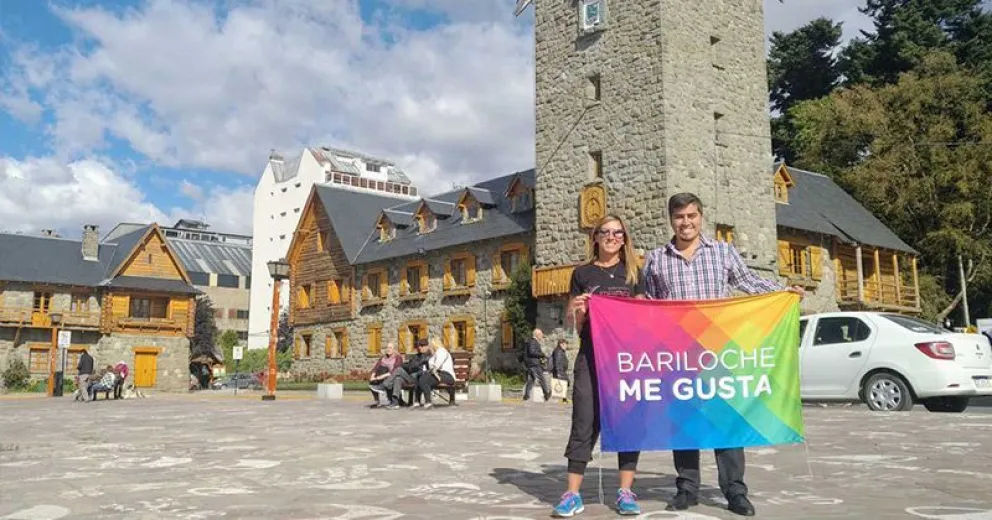 Representantes de Bariloche en el duatlón de Entre Lagos