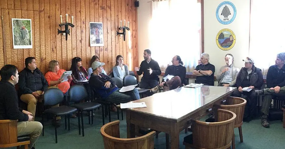 Reunión con pobladores y prestadores del Parque Nacional Nahuel Huapi por obras del camino a Tronador