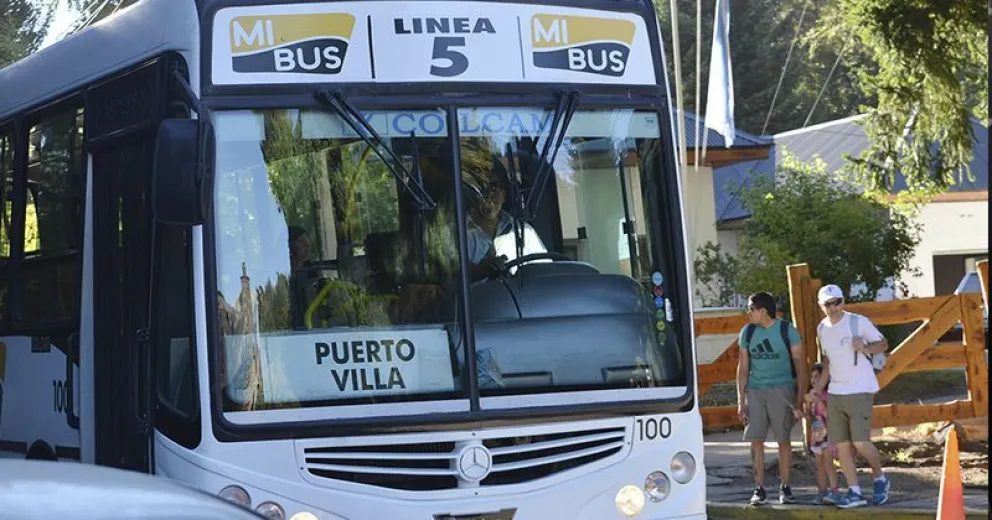 El transporte urbano en Villa La Angostura, también en crisis