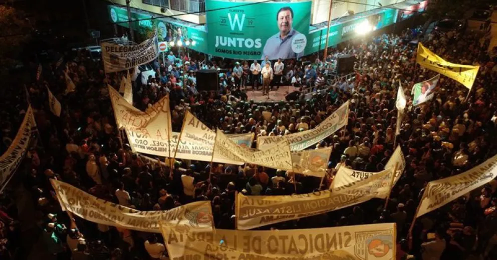 Weretilneck: “Vamos camino al triunfo”