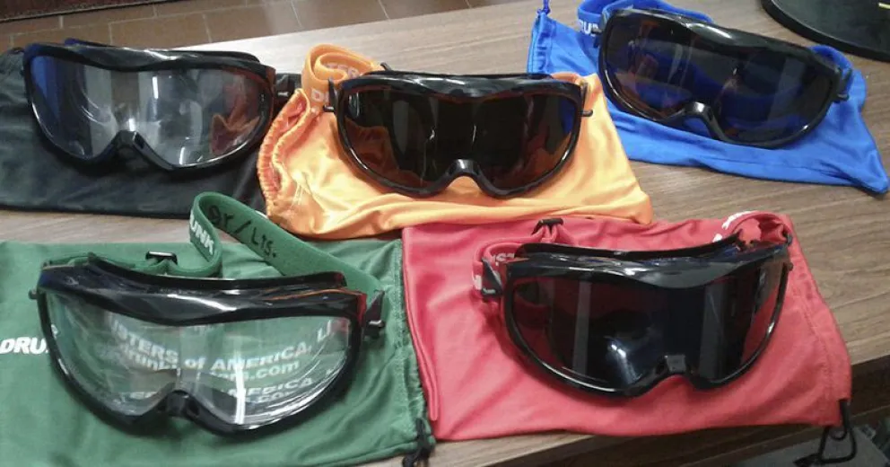 Capacitarán a conductores con gafas simuladoras de ebriedad