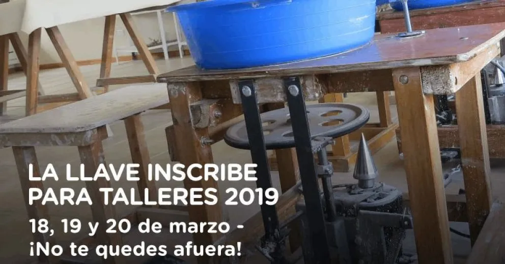 Hoy comienzan las inscripciones a los talleres de la Escuela Municipal de Arte La Llave