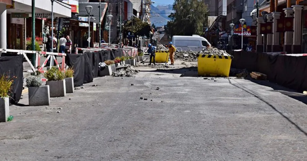Proyectan terminar la obra de calle Mitre para fines de mayo