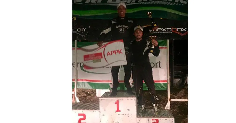 Diego Frisone arrancó con el pie derecho en la Pro Kart