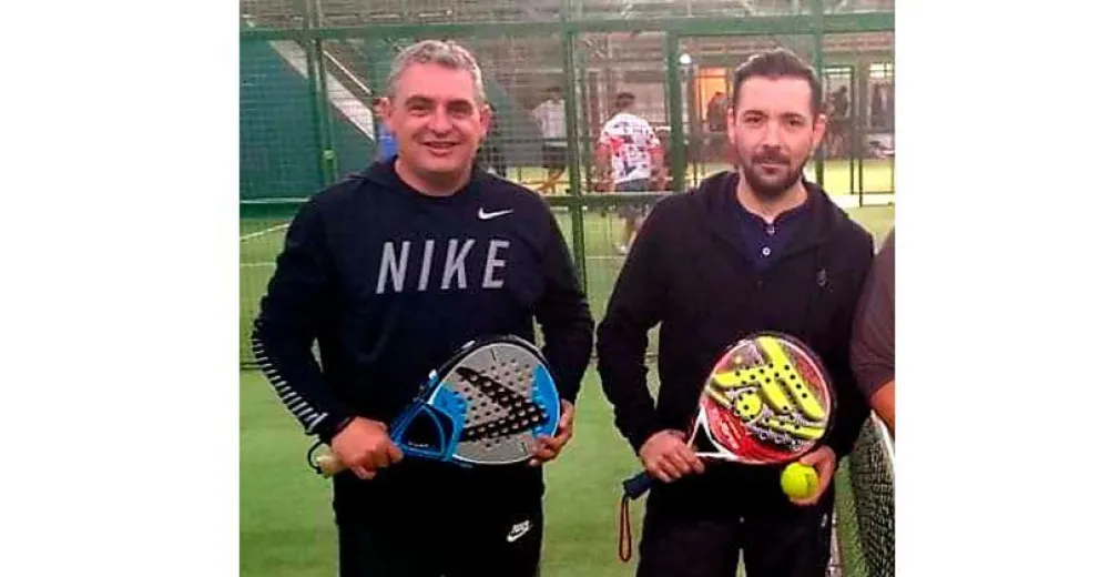 Alonso y Jensen fueron los ganadores en la Octava División de la primera fecha del certamen anual de pádel.