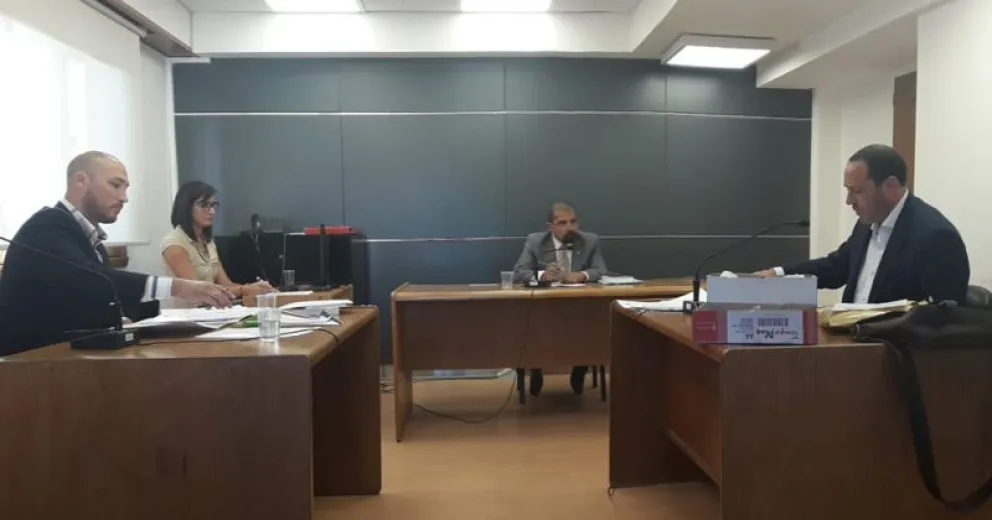 El Juez de Garantías Ricardo Calcagno, quien presidió esta audiencia rechazó el planteo de nulidad de la defensa (Foto: Ministerio Público)