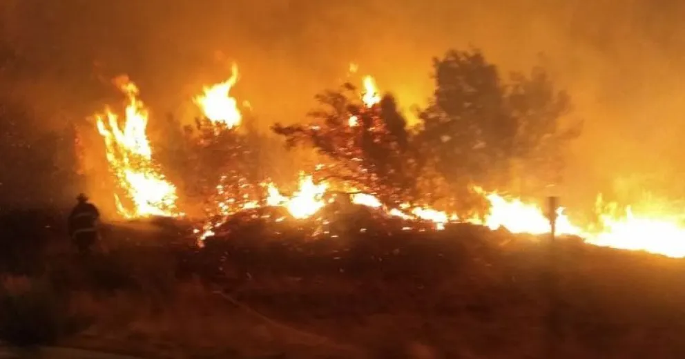 Otro incendio forestal en el este de Bariloche