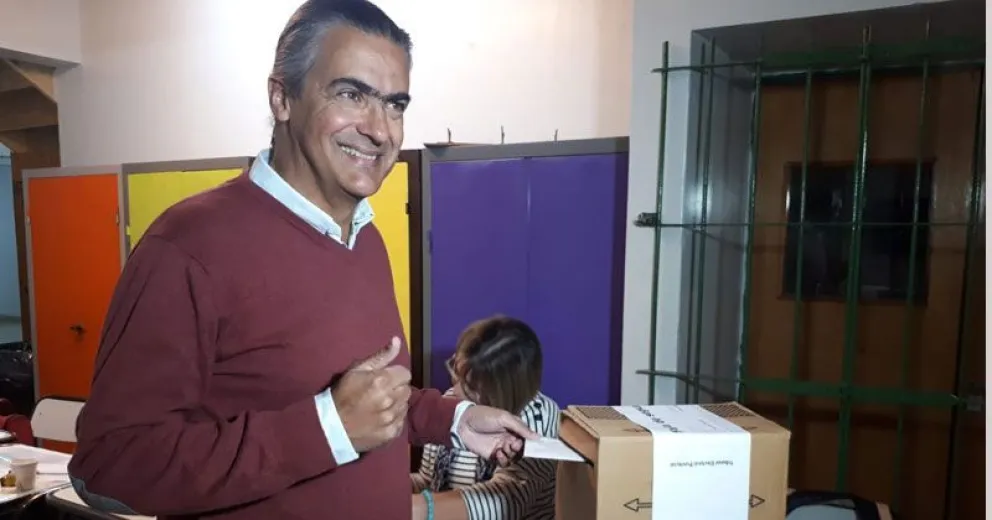 Valeri votó con un “marcado optimismo” por los resultados