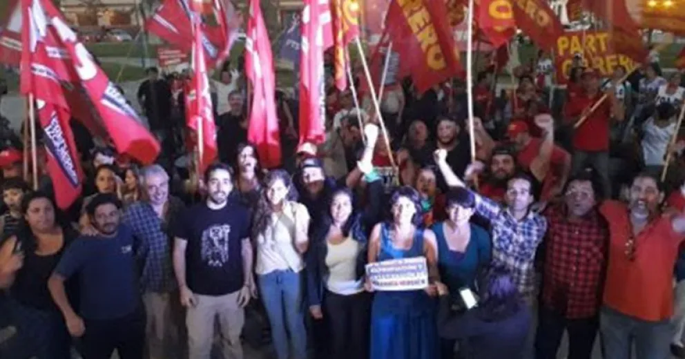 En el Frente de Izquierda, felices por el cuarto lugar
