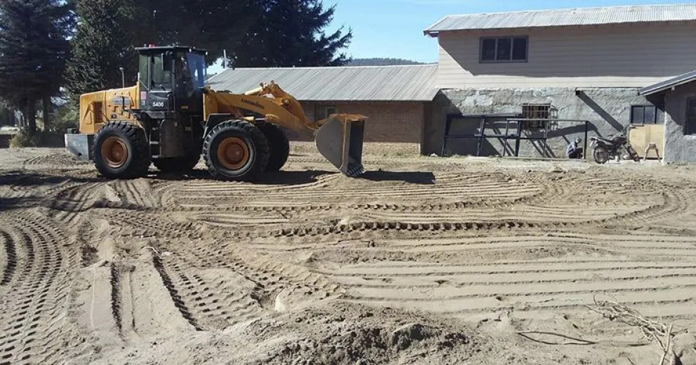Continúan a toda marcha las obras en el San José Obrero
