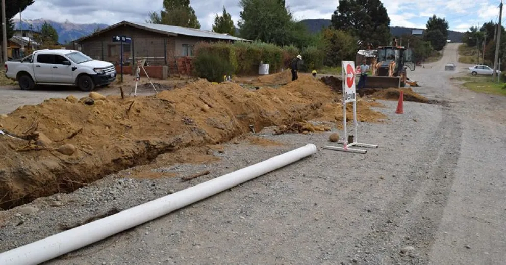 Se inician las obras de cloacas en el barrio Malvinas