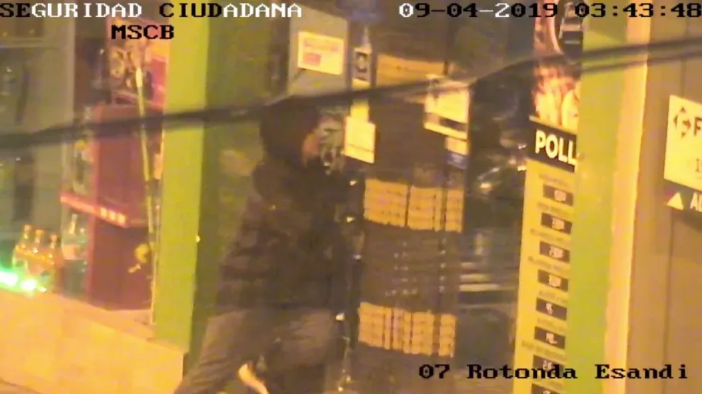 Imputaron a los delincuentes captados por las cámaras de seguridad del Ñireco